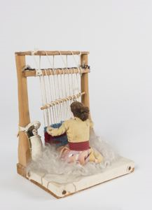 Rug Weaving Diorama
