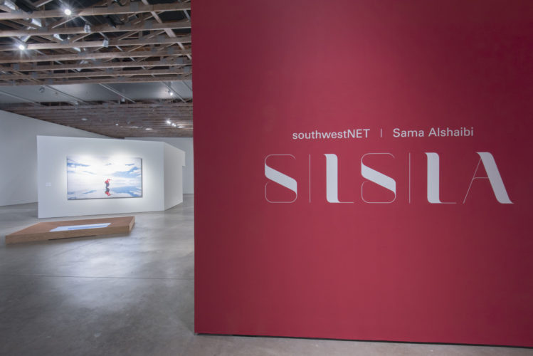 Installation of the exhibition Sama Alshaibi: Silsila at the Scottsdale Museum of Contemporary Art, June 4 – September 18, 2016. Photo: Peter Bugg