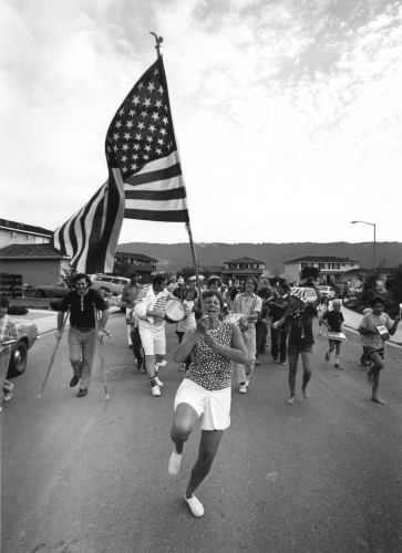 Bill Owens, We had a ball on the Fourth of July. The whole neighborhood came out for the parade. From the series “Suburbia”, 1973. Gelatin-silver print, 7 x 9 inches. Image courtesy of the artist and Robert Koch Gallery. © Bill Owens